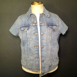 Levi Short-sleeve Jean Jacket